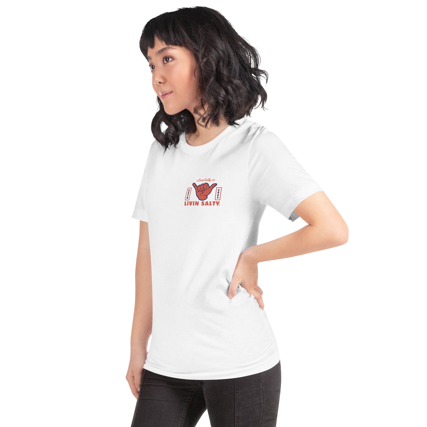 Unisex LIVIN SALTY t-shirt