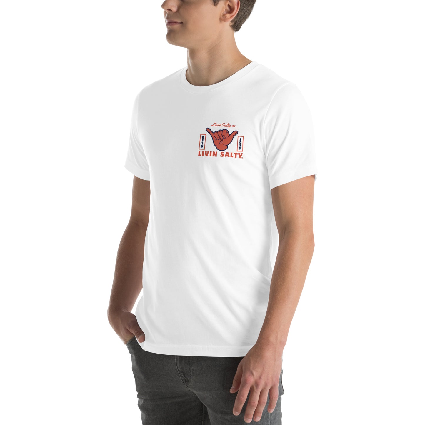 Unisex LIVIN SALTY t-shirt