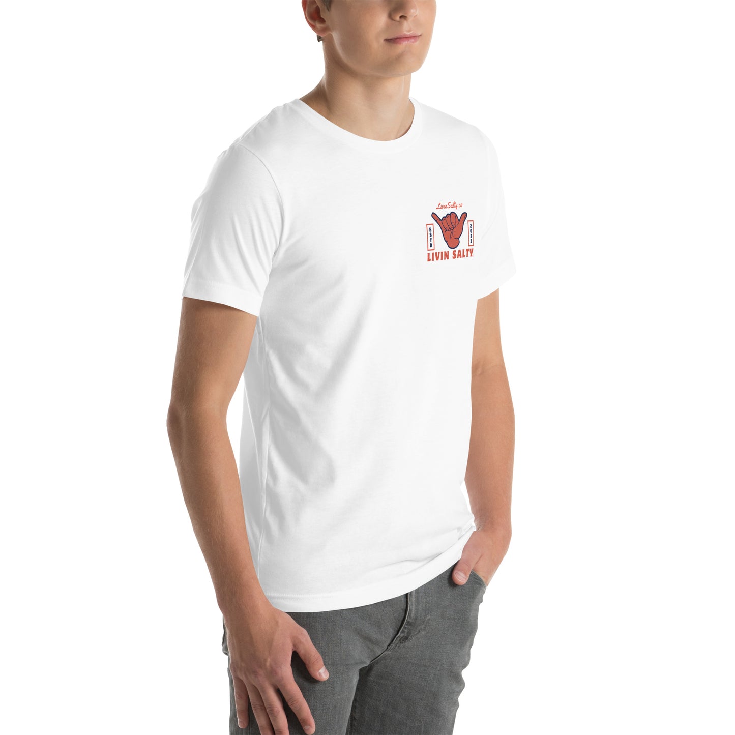 Unisex LIVIN SALTY t-shirt