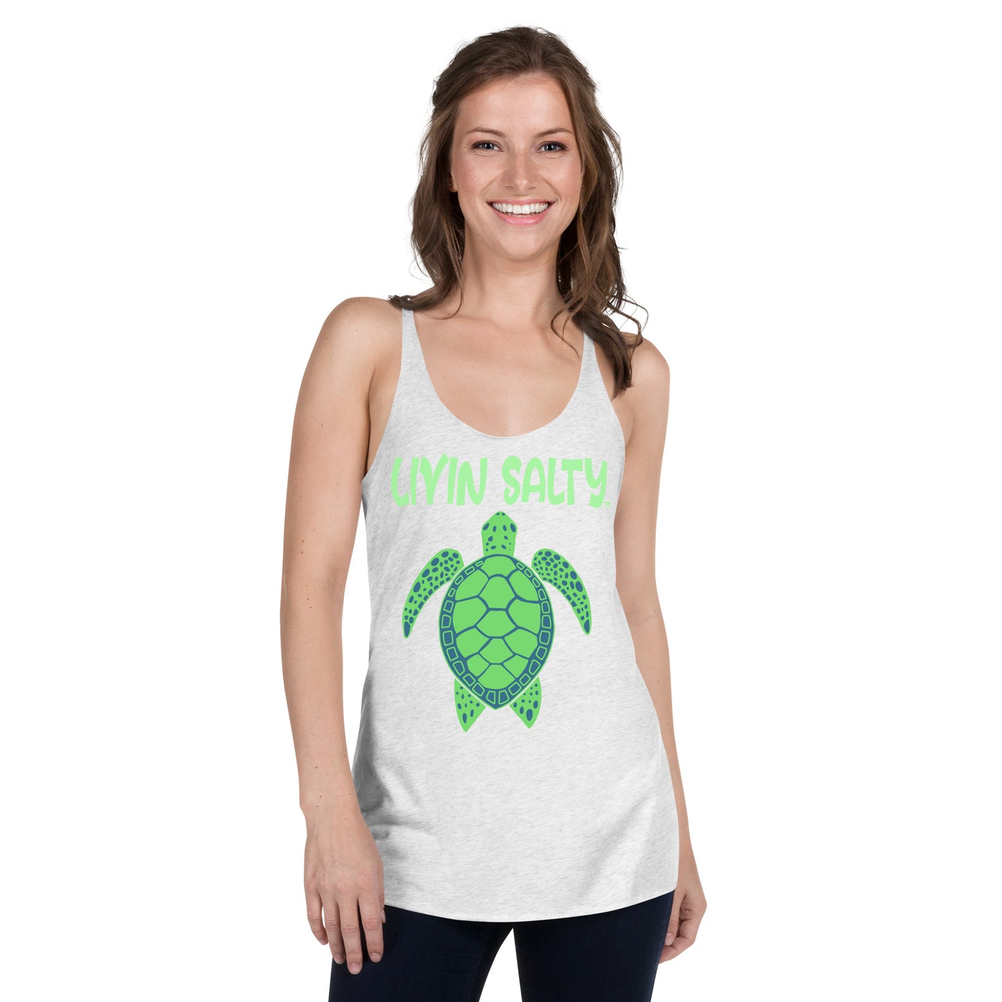 Women's Turtle LIVIN SALTY Tank