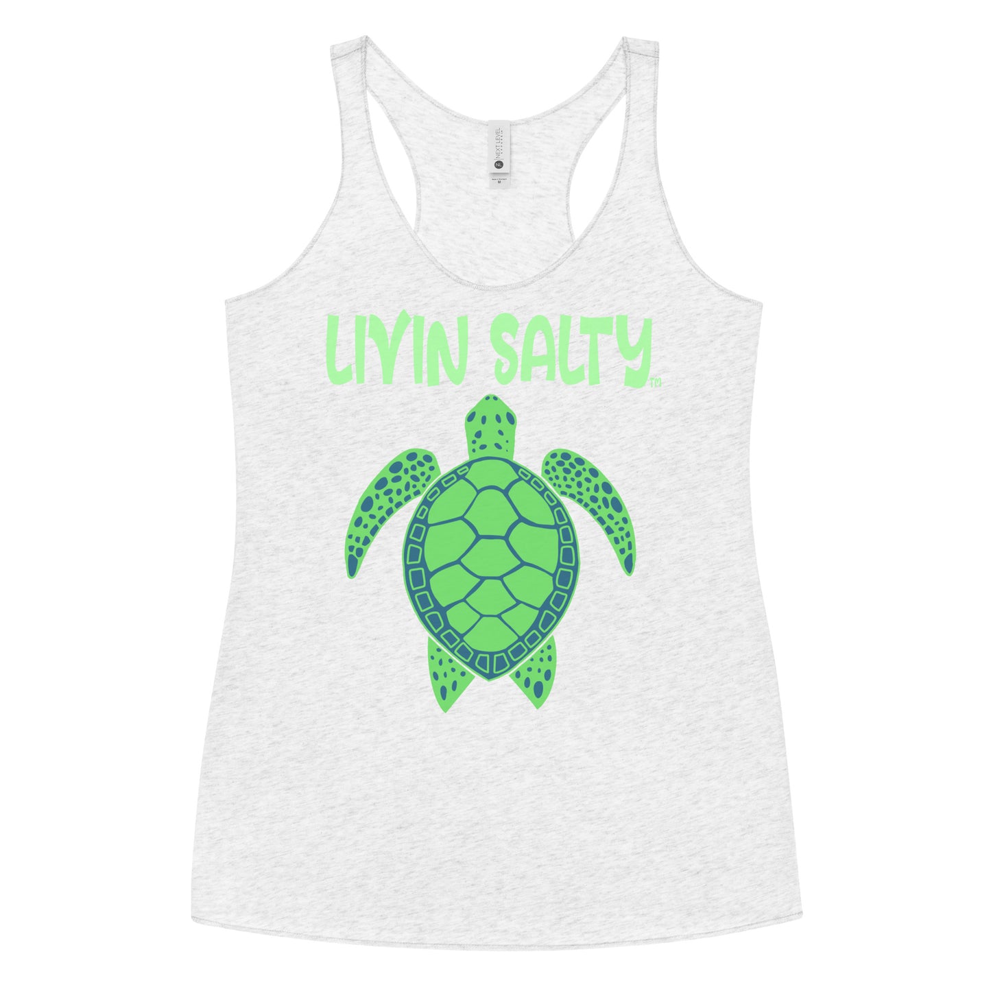 Women's Turtle LIVIN SALTY Tank