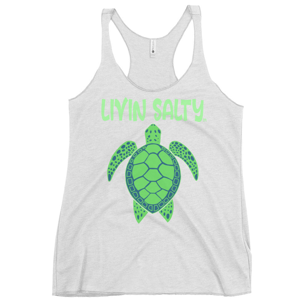 Women's Turtle LIVIN SALTY Tank