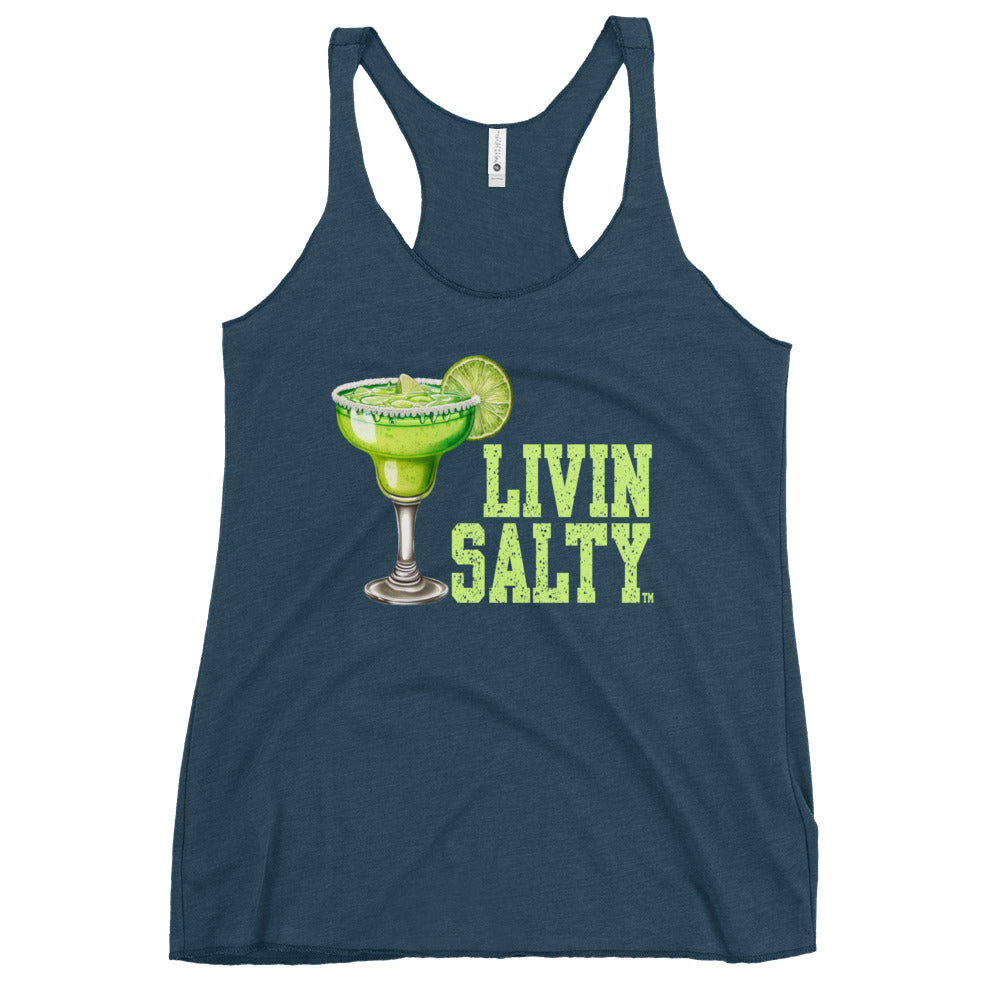 Women's Margarita LIVIN SALTY Racerback Tank