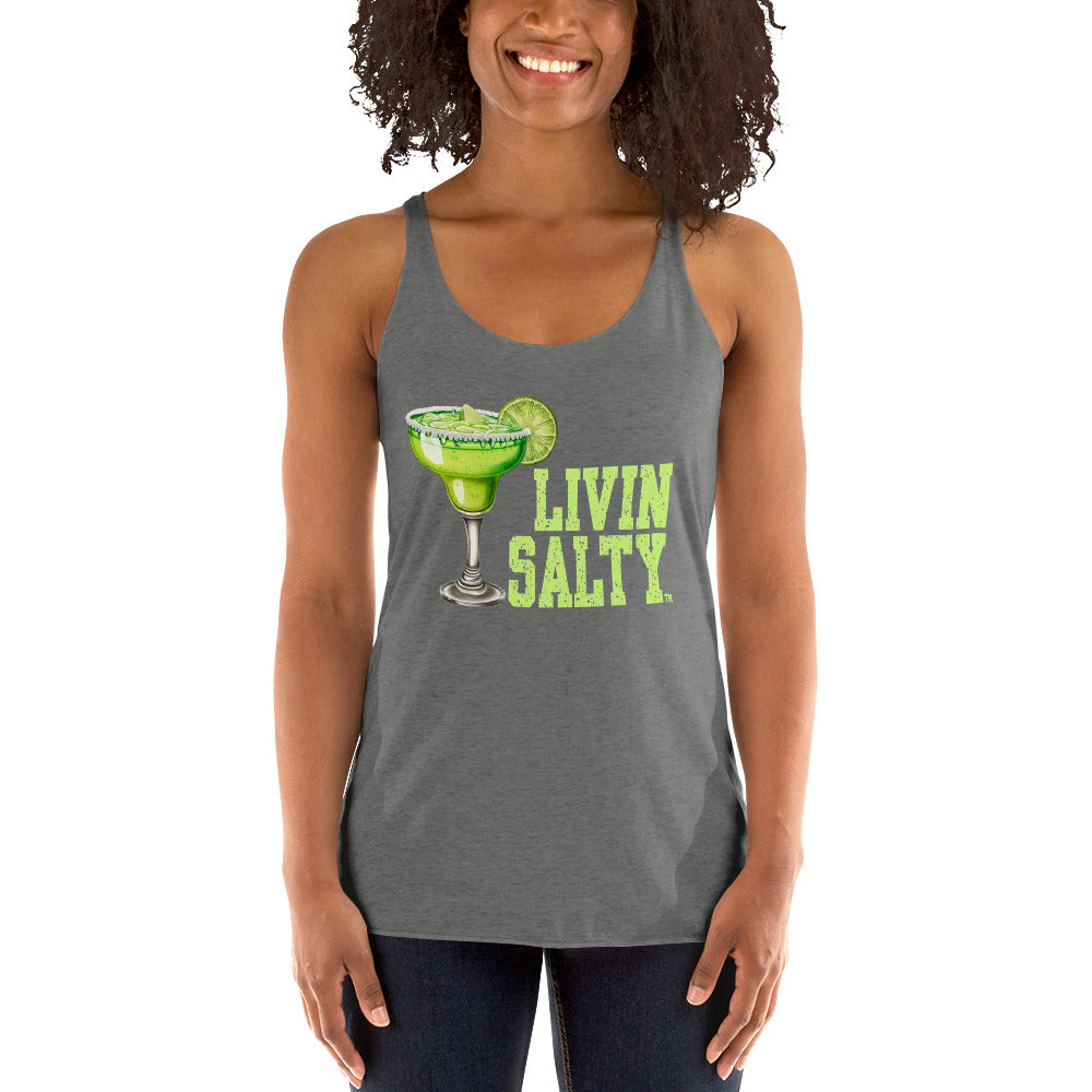 Women's Margarita LIVIN SALTY Racerback Tank
