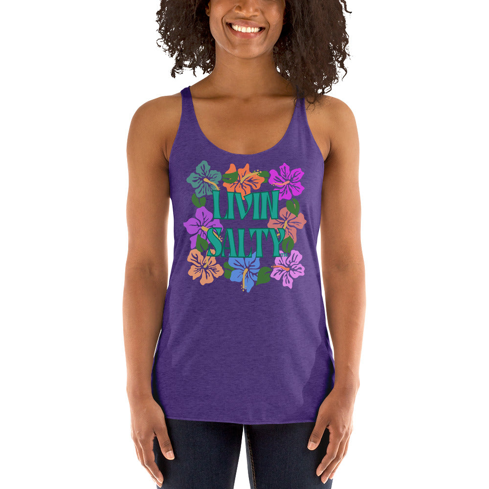 Women's LIVIN SALTY Floral Tank