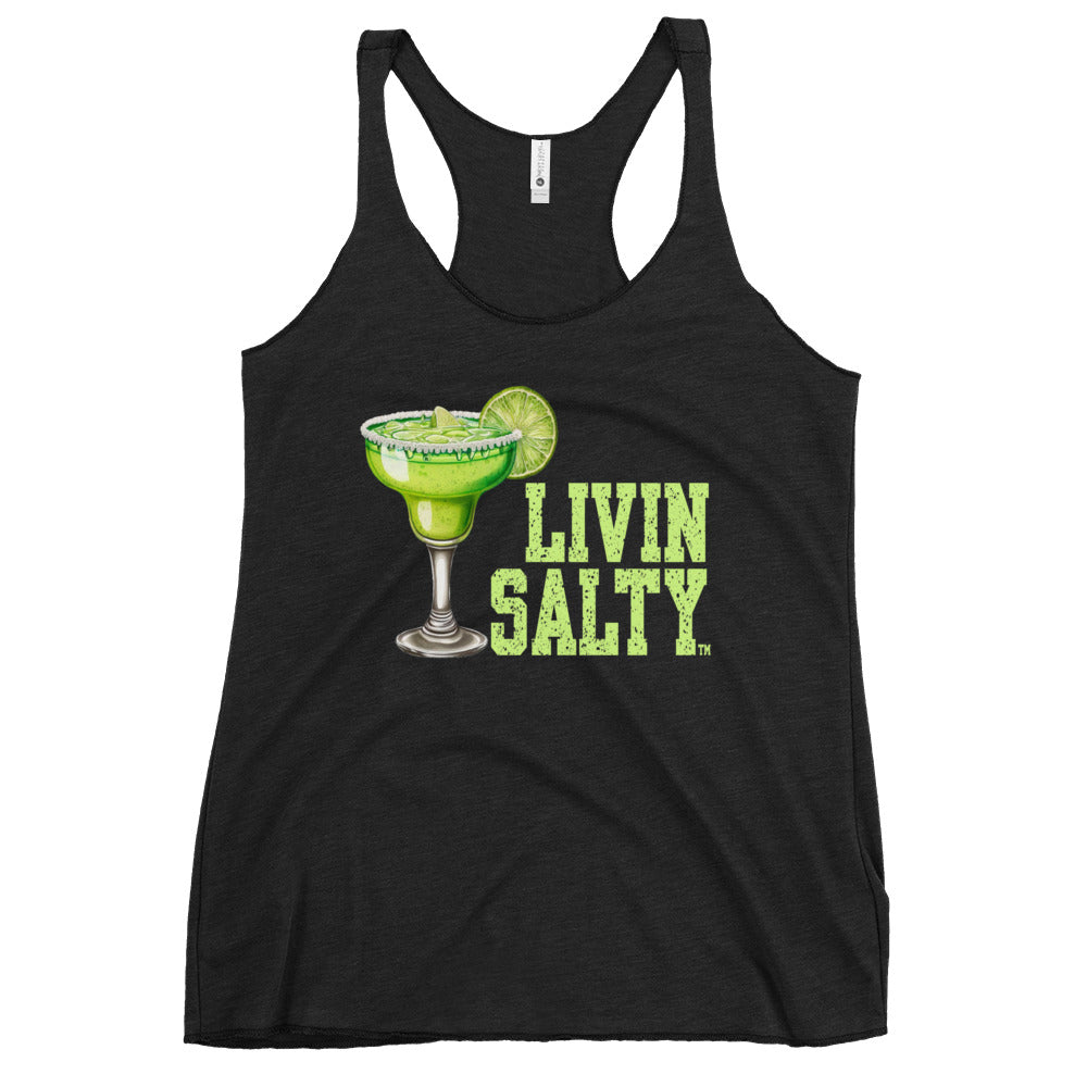 Women's Margarita LIVIN SALTY Racerback Tank