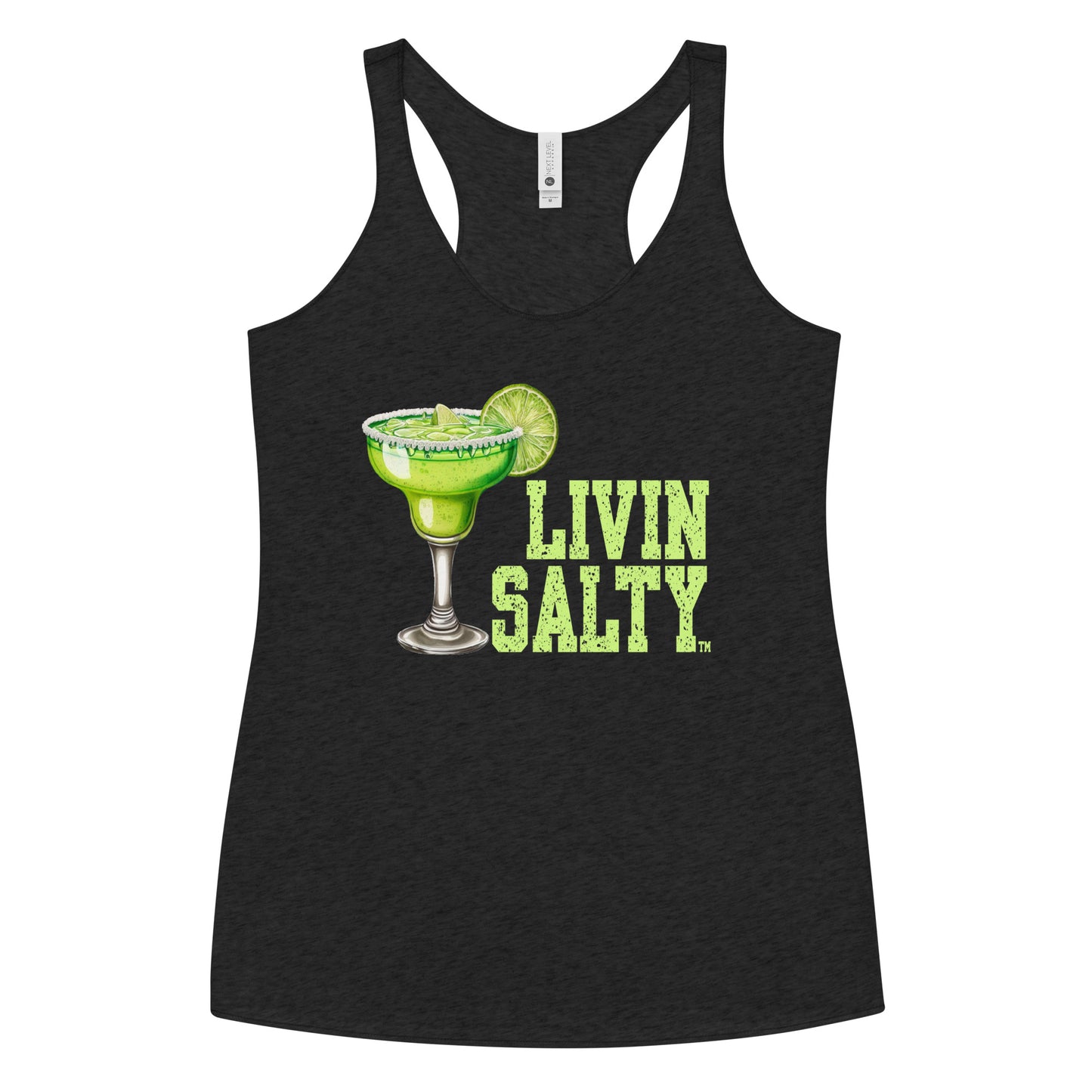 Women's Margarita LIVIN SALTY Racerback Tank