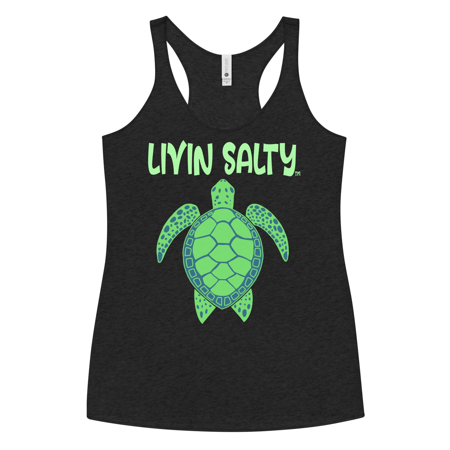 Women's Turtle LIVIN SALTY Tank