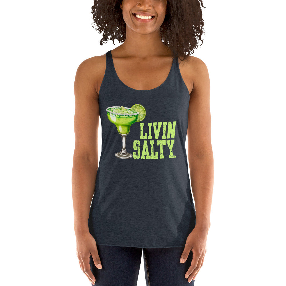 Women's Margarita LIVIN SALTY Racerback Tank