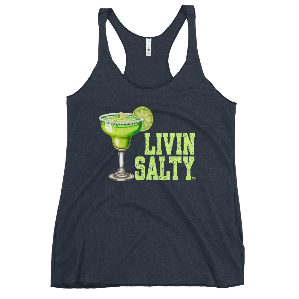 Women's Margarita LIVIN SALTY Racerback Tank