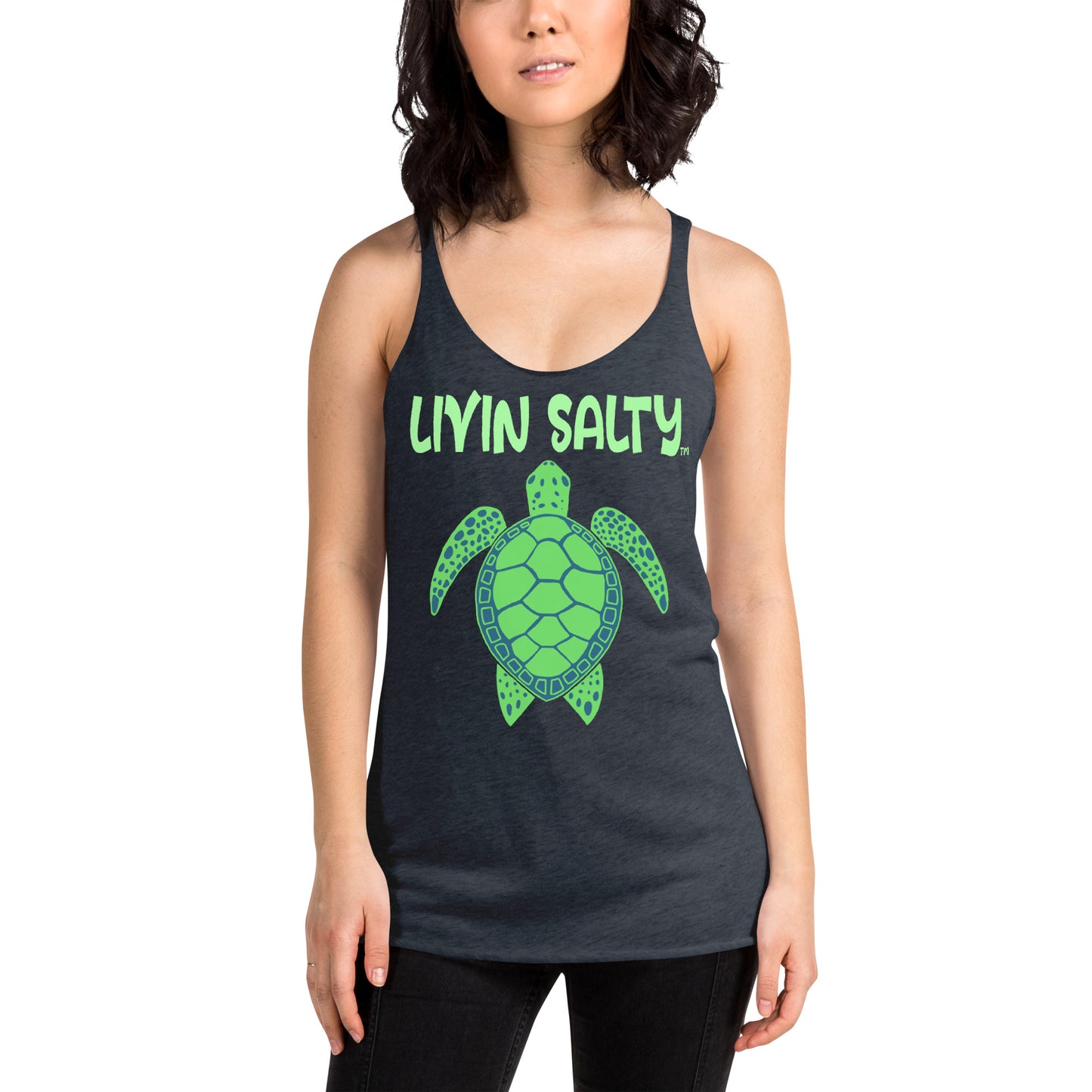 Women's Turtle LIVIN SALTY Tank