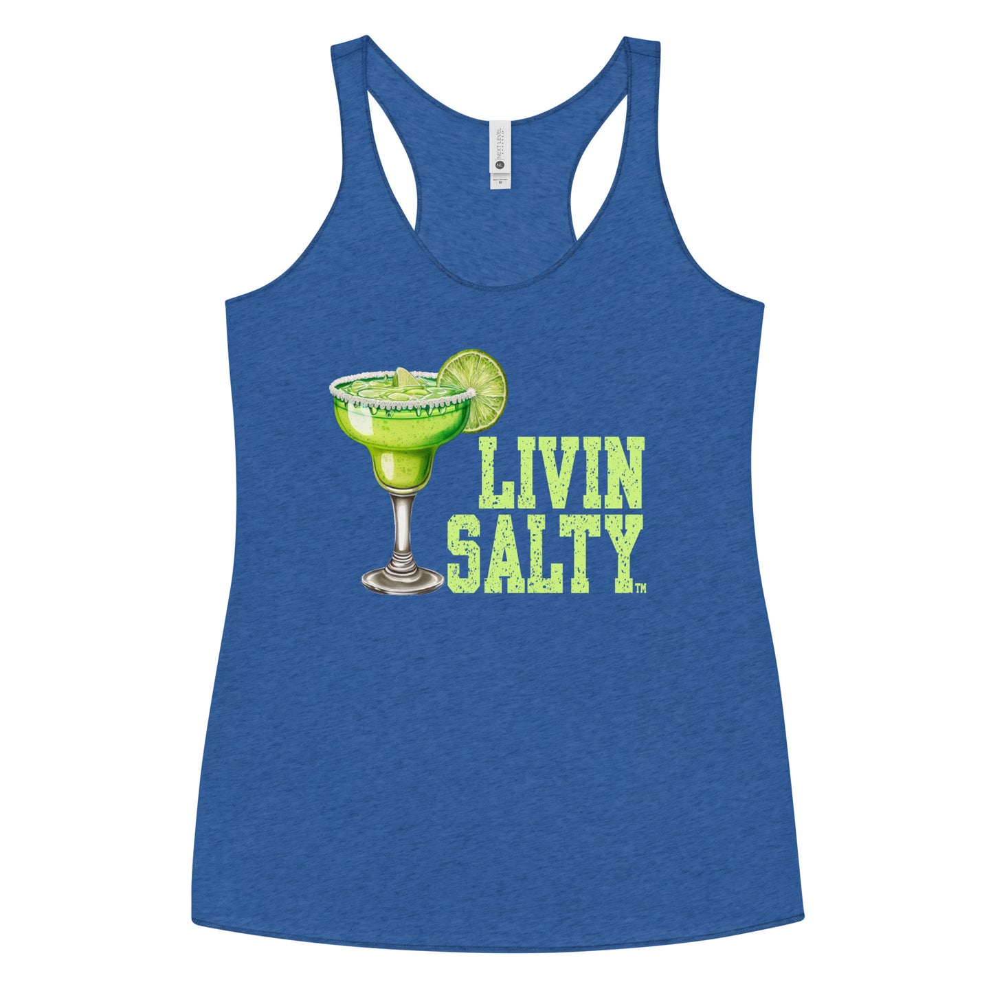 Women's Margarita LIVIN SALTY Racerback Tank