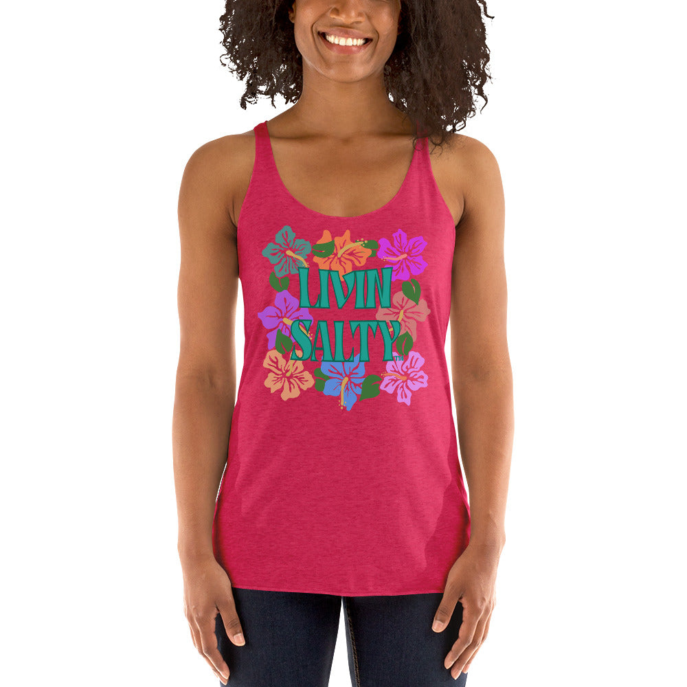 Women's LIVIN SALTY Floral Tank