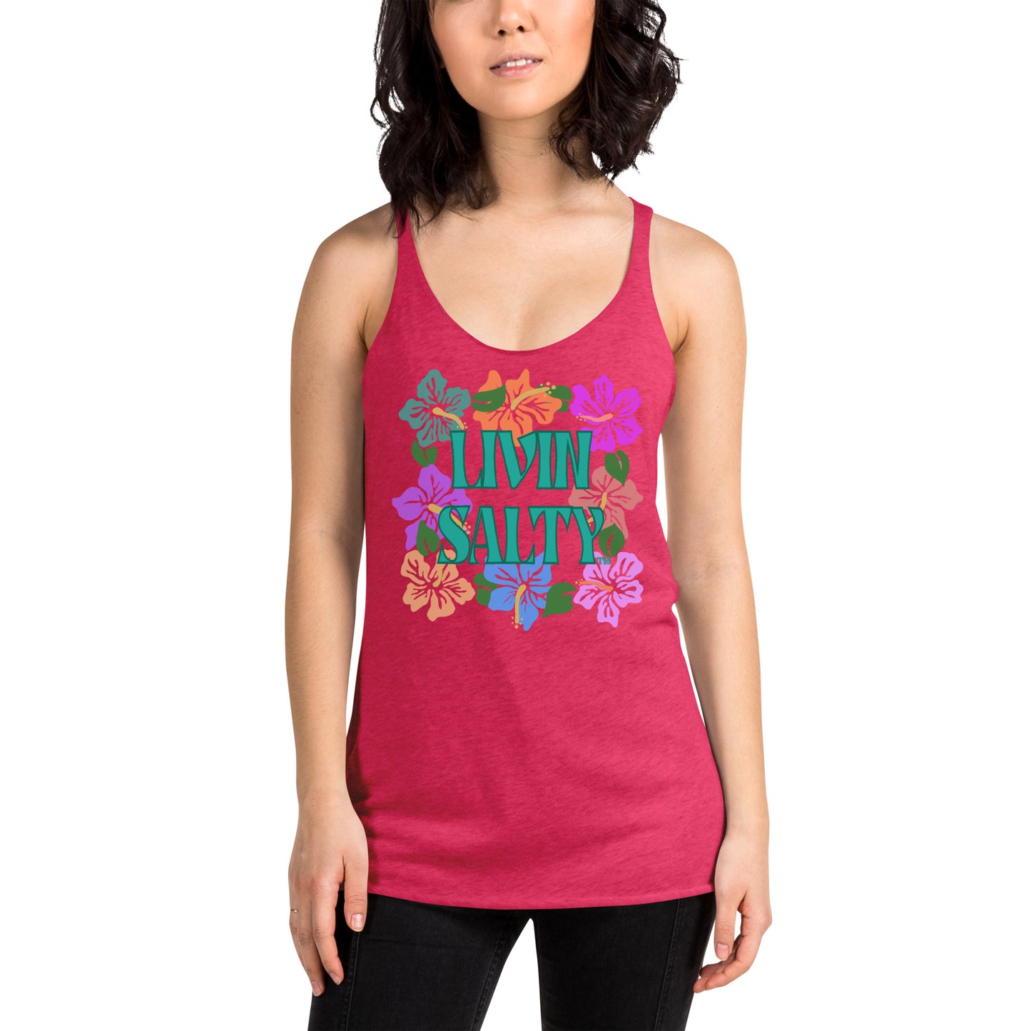 Women's LIVIN SALTY Floral Tank