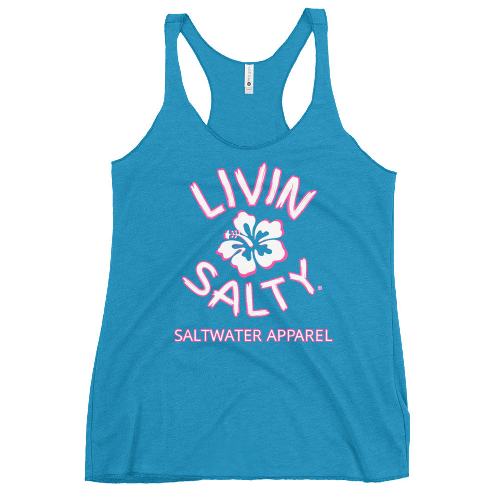 Women's LIVIN SALTY Flower Tank