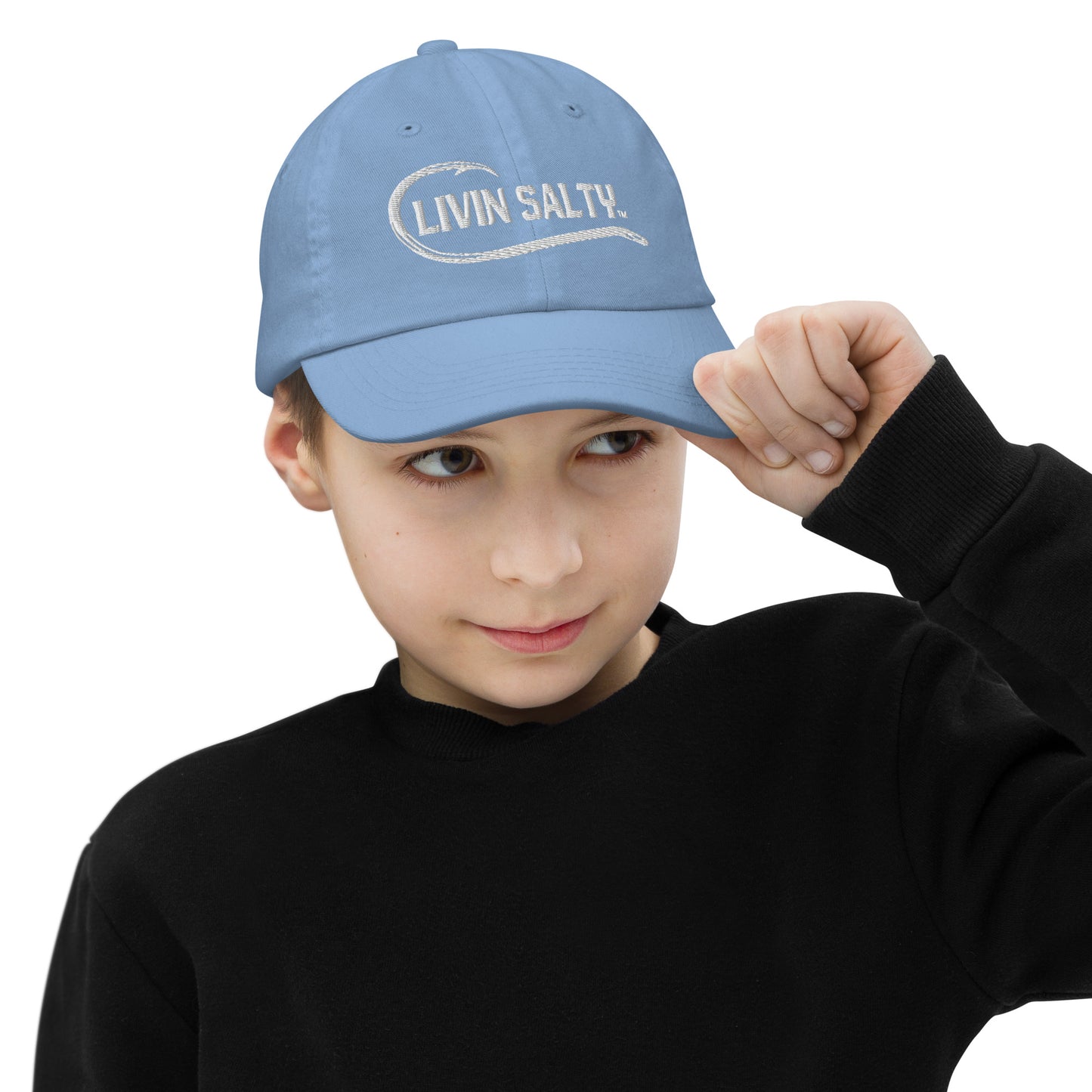 Youth LIVIN SALTY baseball cap