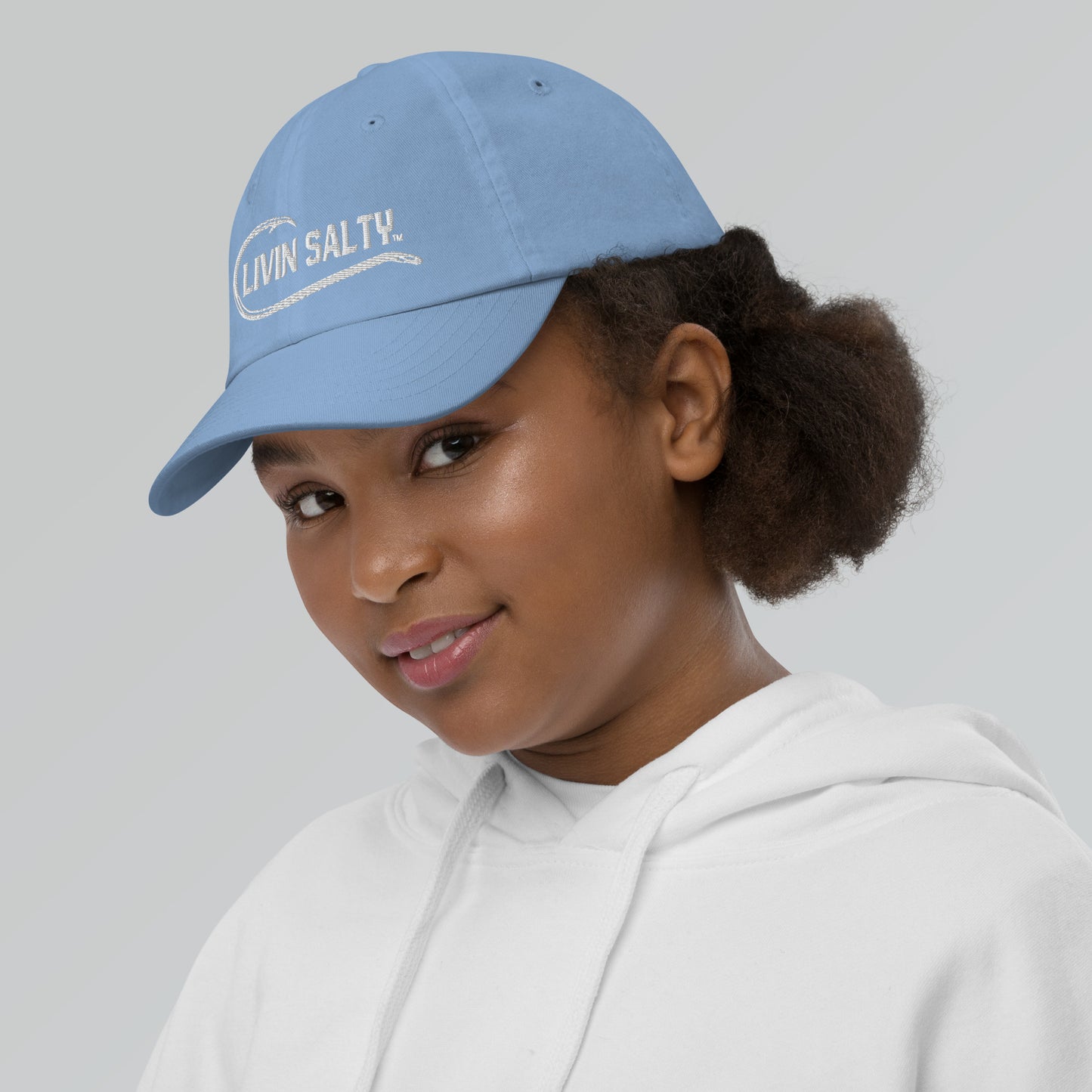Youth LIVIN SALTY baseball cap
