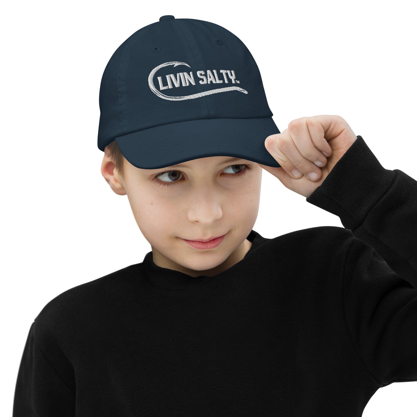 Youth LIVIN SALTY baseball cap