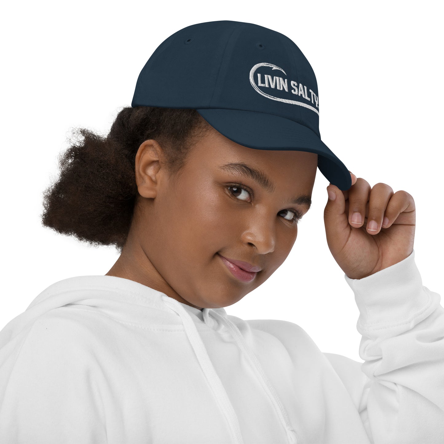 Youth LIVIN SALTY baseball cap
