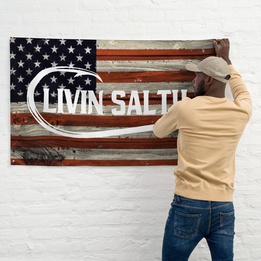LIVIN SALTY Flag