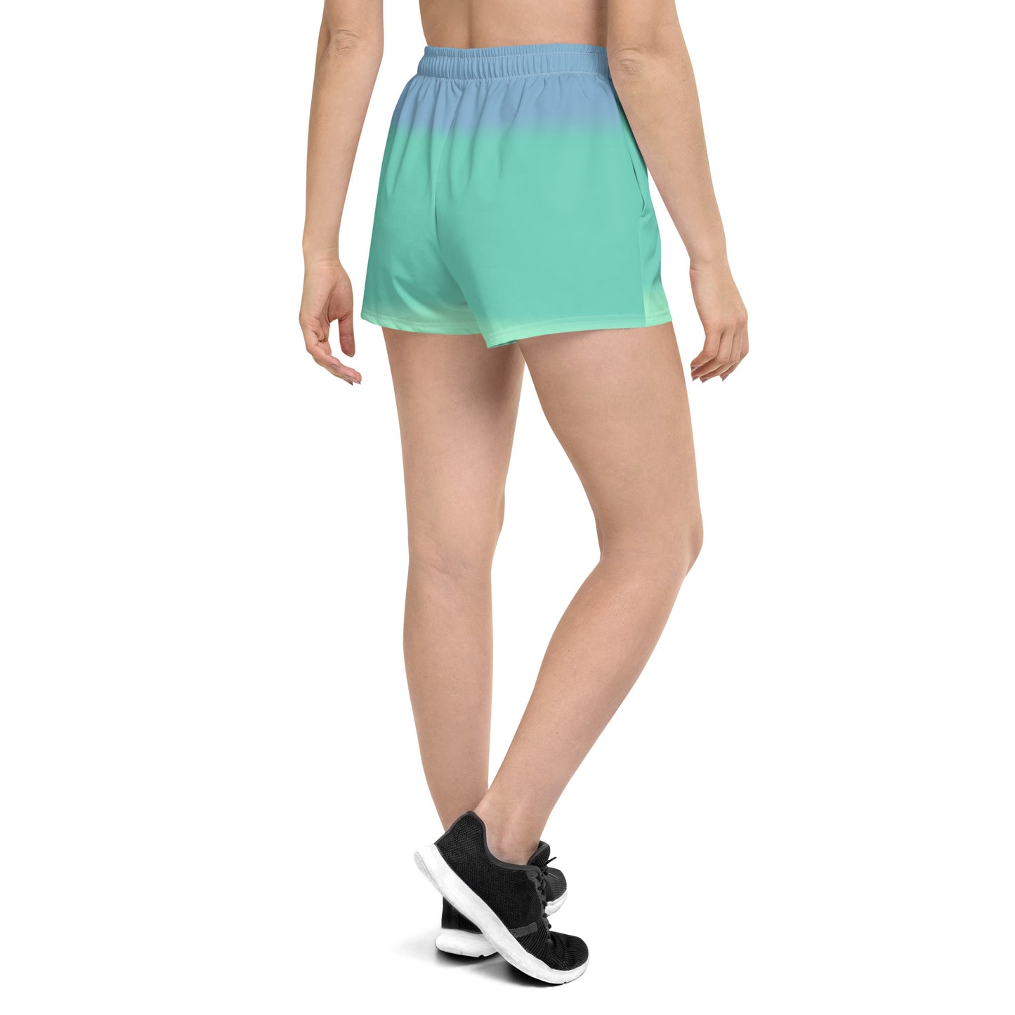 Women’s Blue LIVIN SALTY Athletic Shorts