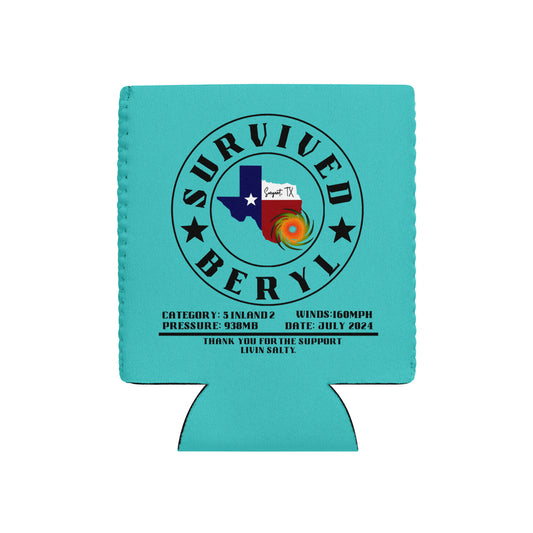 hurricane beryl Koozie