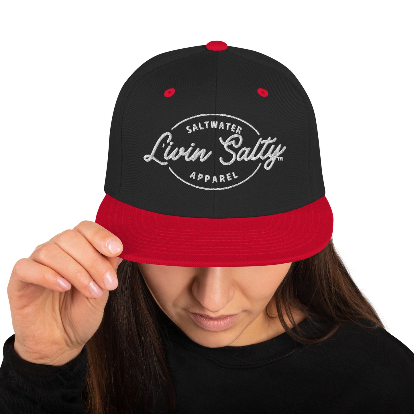 LIVIN SALTY Snapback Hat