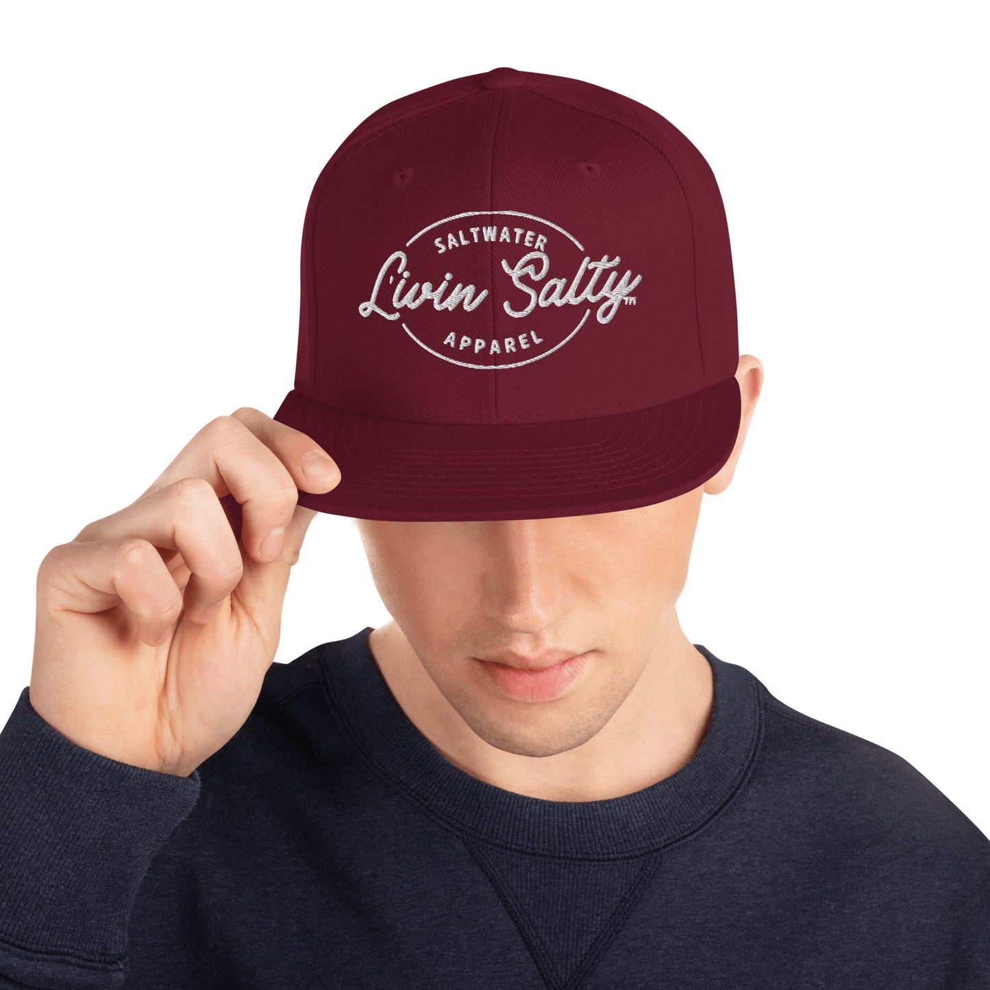 LIVIN SALTY Snapback Hat