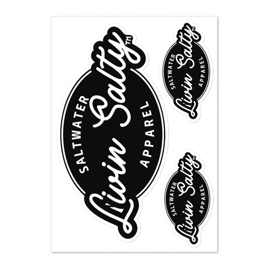 LIVIN SALTY Sticker sheet