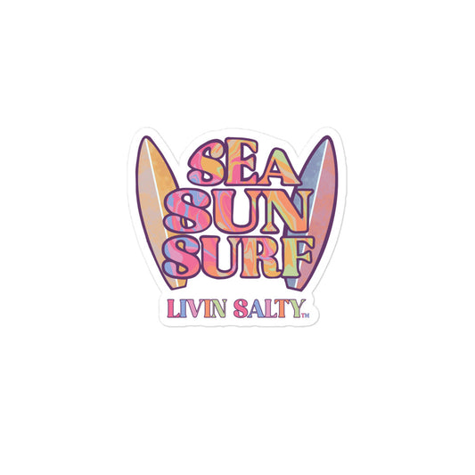 LIVIN SALTY Bubble-free stickers