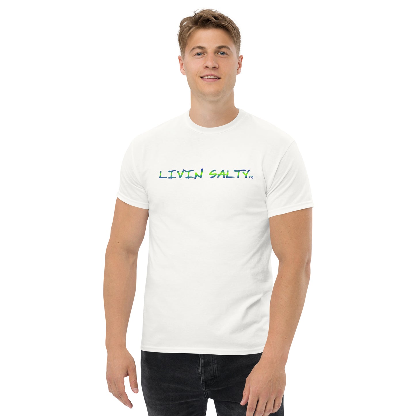 LIVIN SALTY Mahi cotton tee