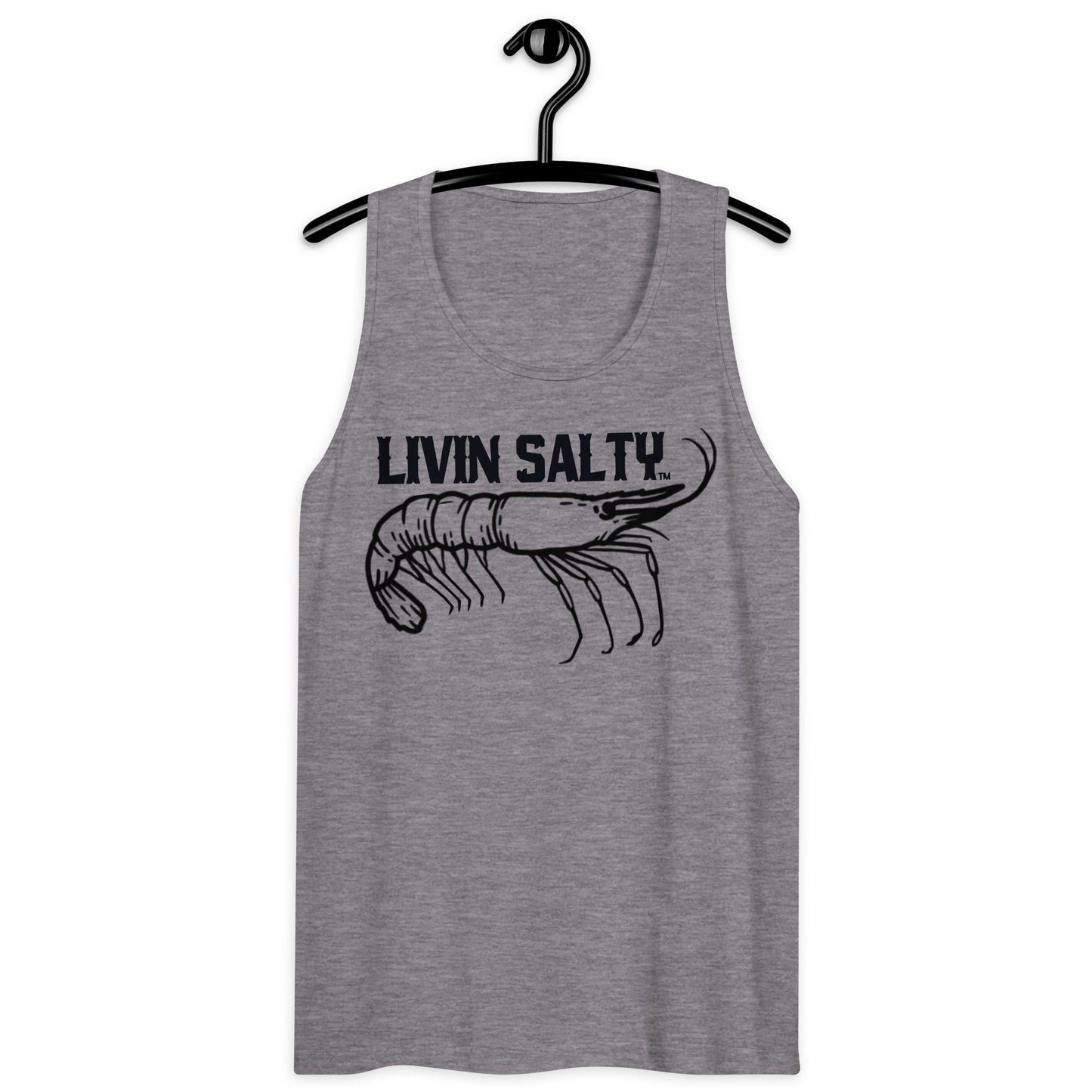Men’s LIVIN SALTY Shrimp tank top