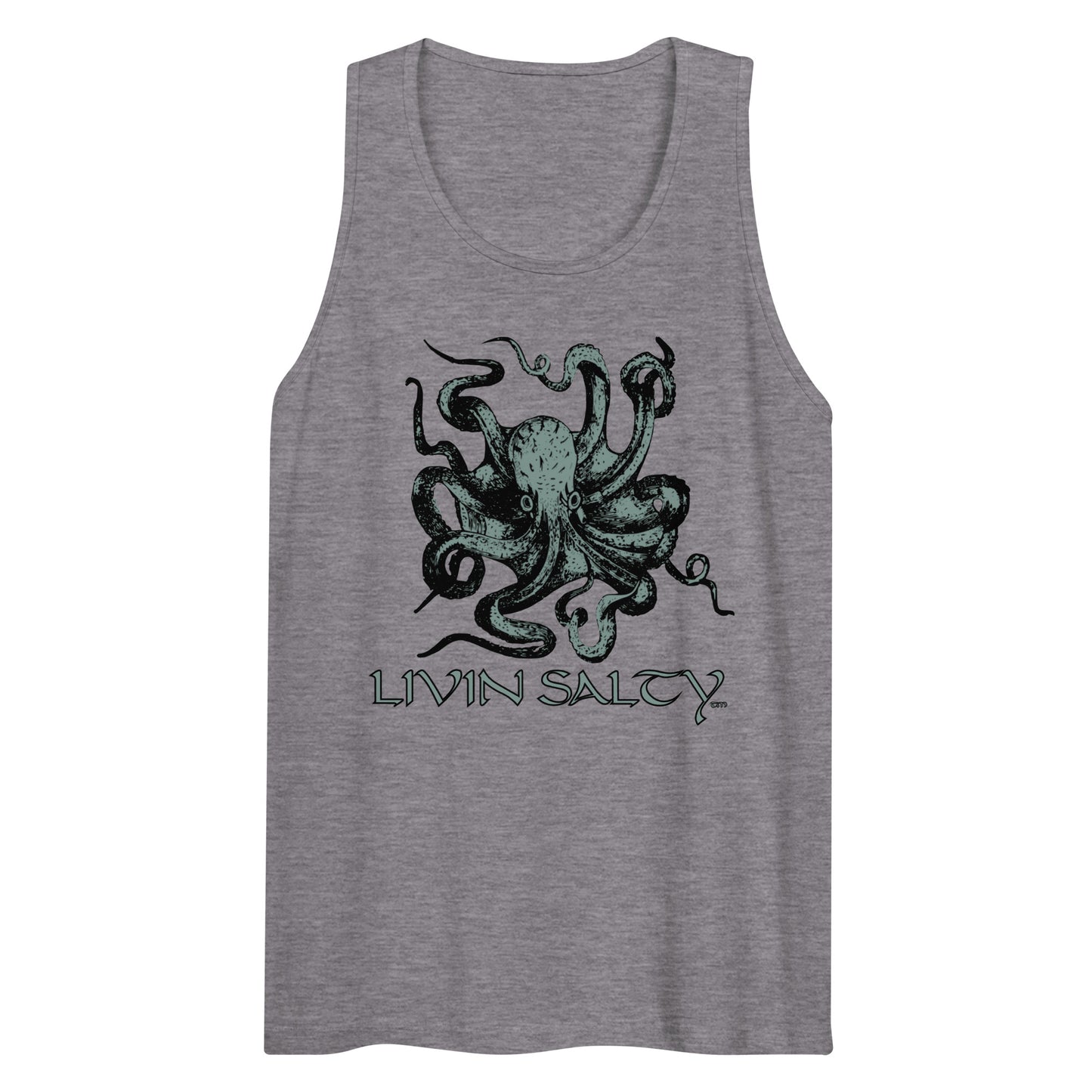 Men’s LIVIN SALTY Octopus tank top