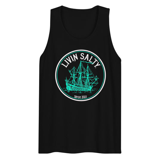 Men’s LIVIN SALTY Ship tank top