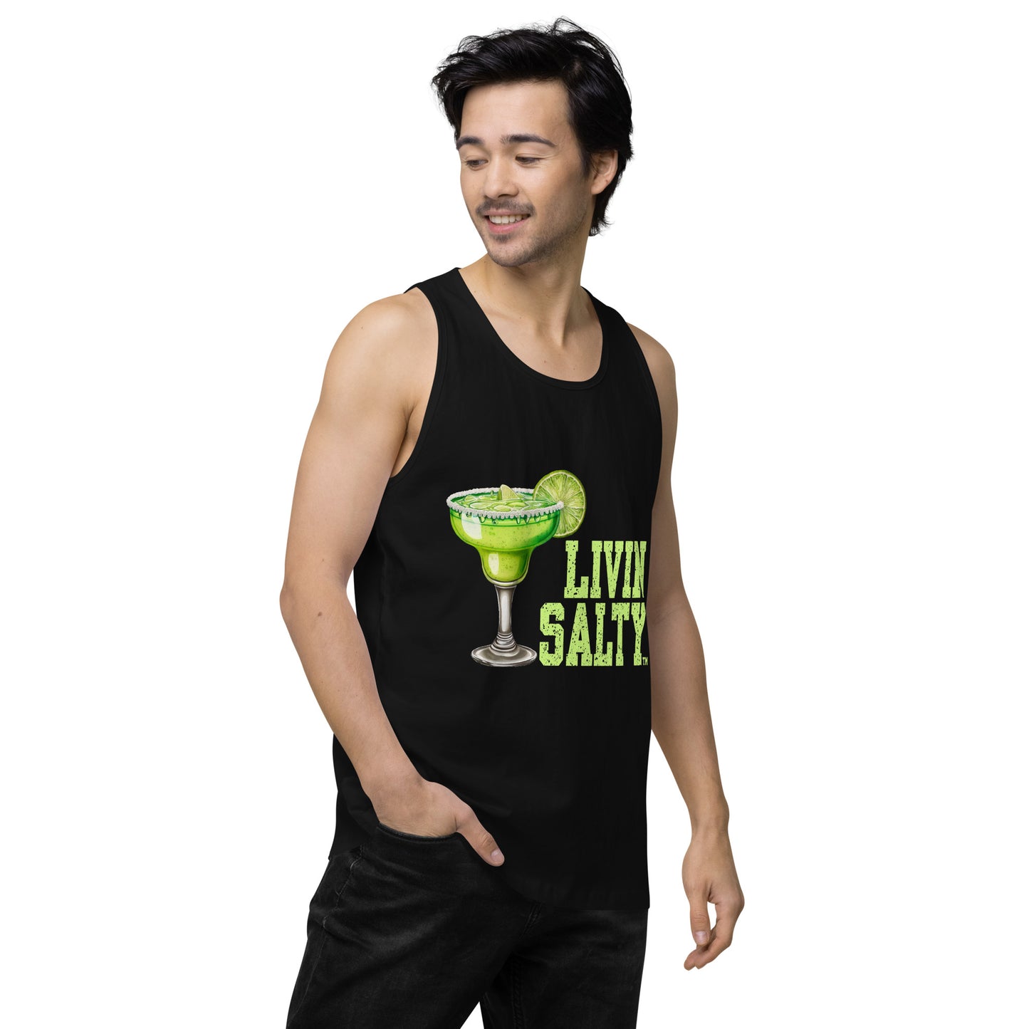 Margarita LIVIN SALTY men’s tank top