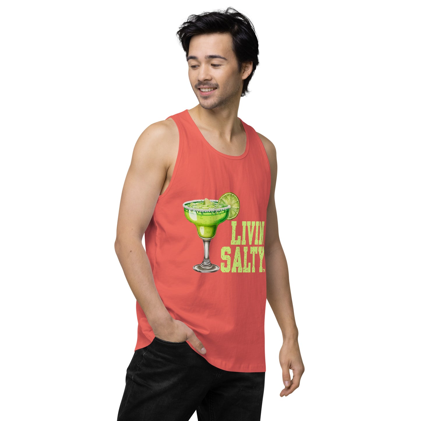 Margarita LIVIN SALTY men’s tank top