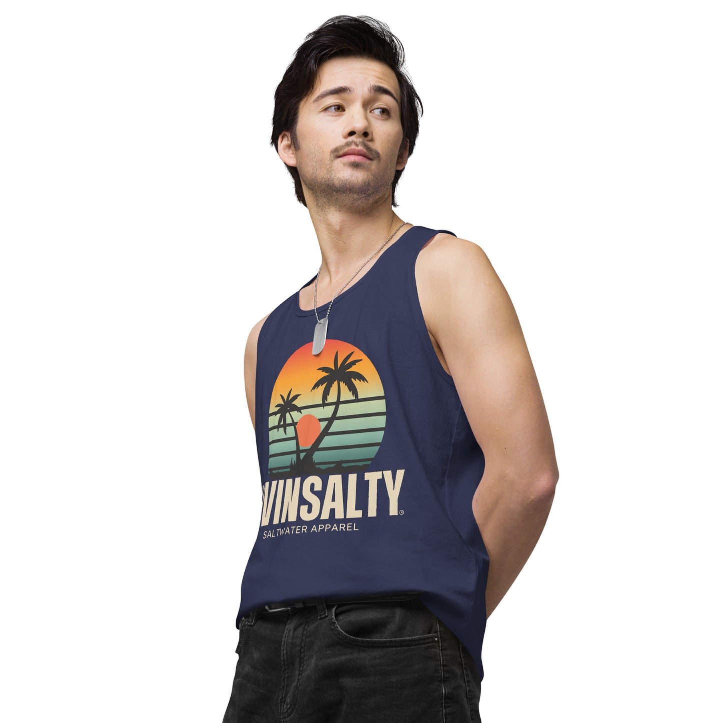 Men’s LIVIN SALTY tank top