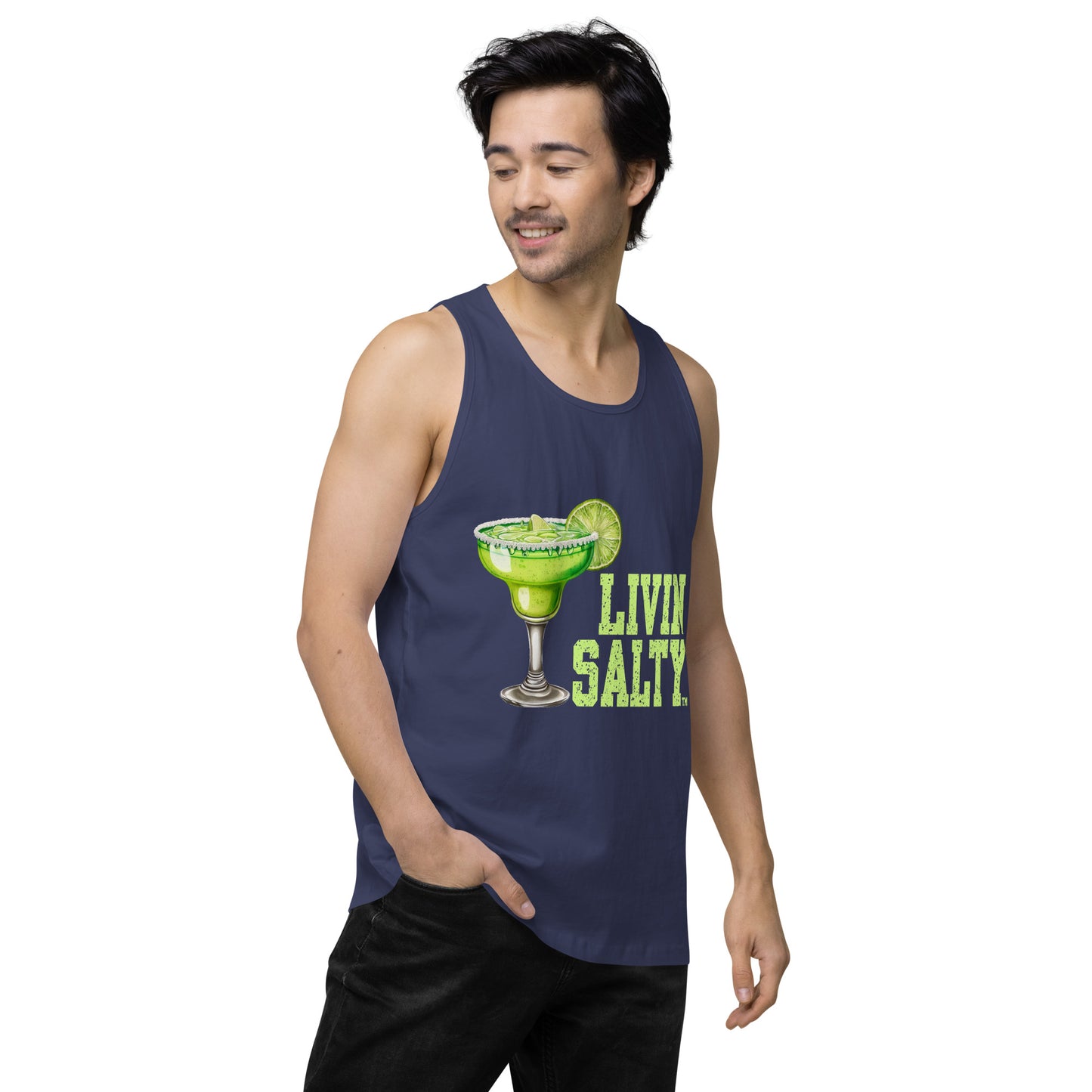 Margarita LIVIN SALTY men’s tank top