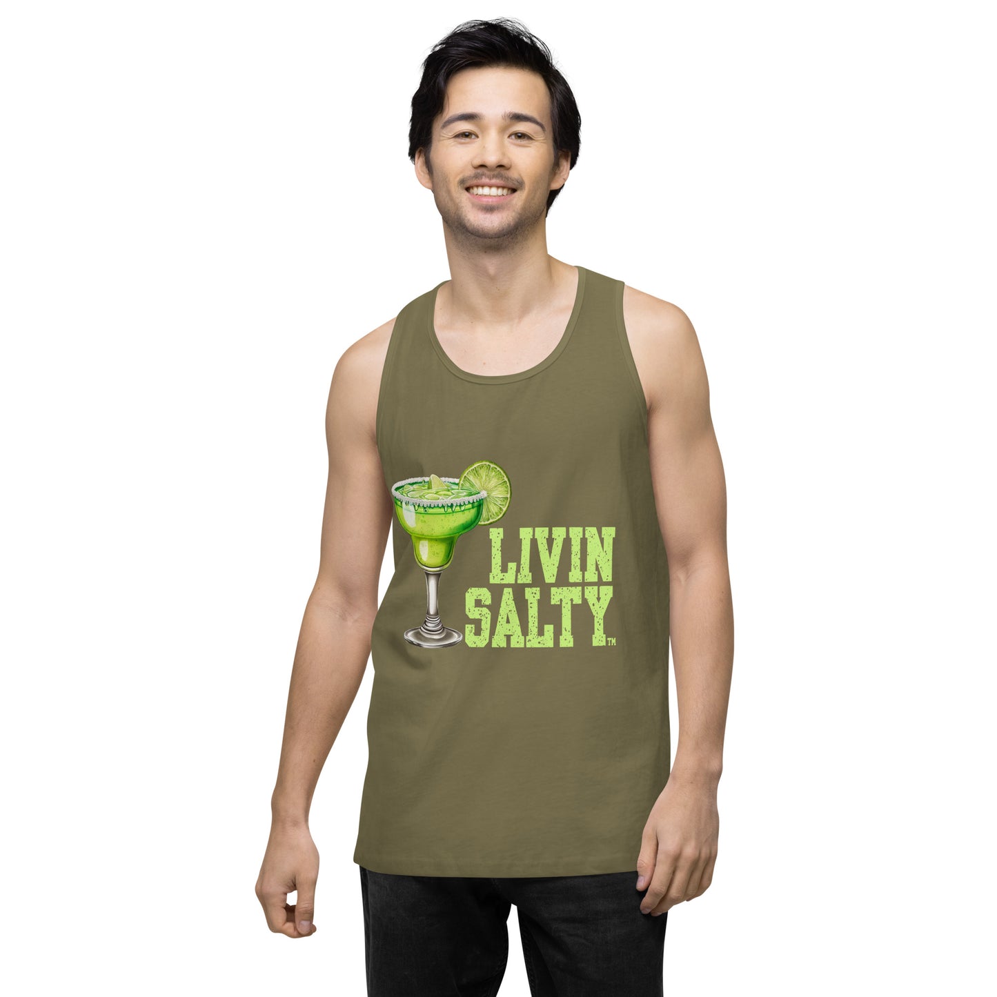 Margarita LIVIN SALTY men’s tank top
