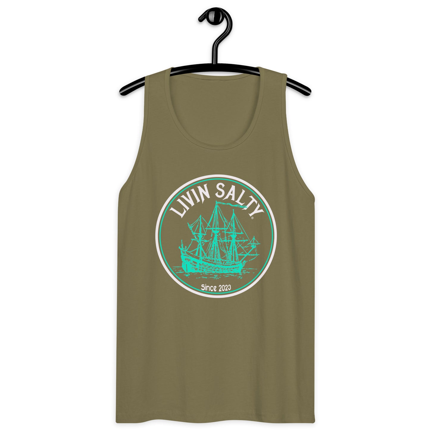 Men’s LIVIN SALTY Ship tank top
