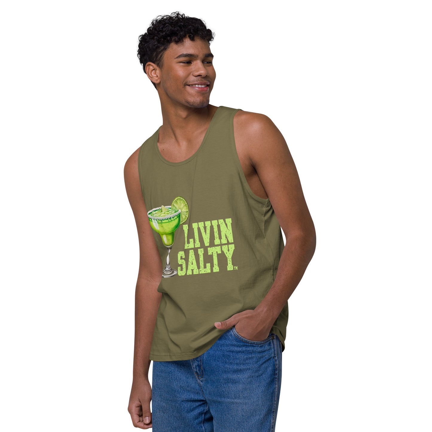 Margarita LIVIN SALTY men’s tank top