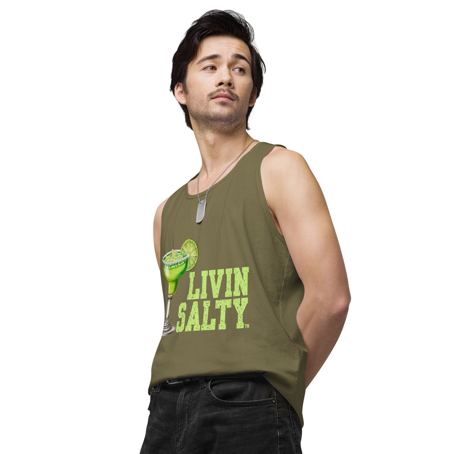 Margarita LIVIN SALTY men’s tank top