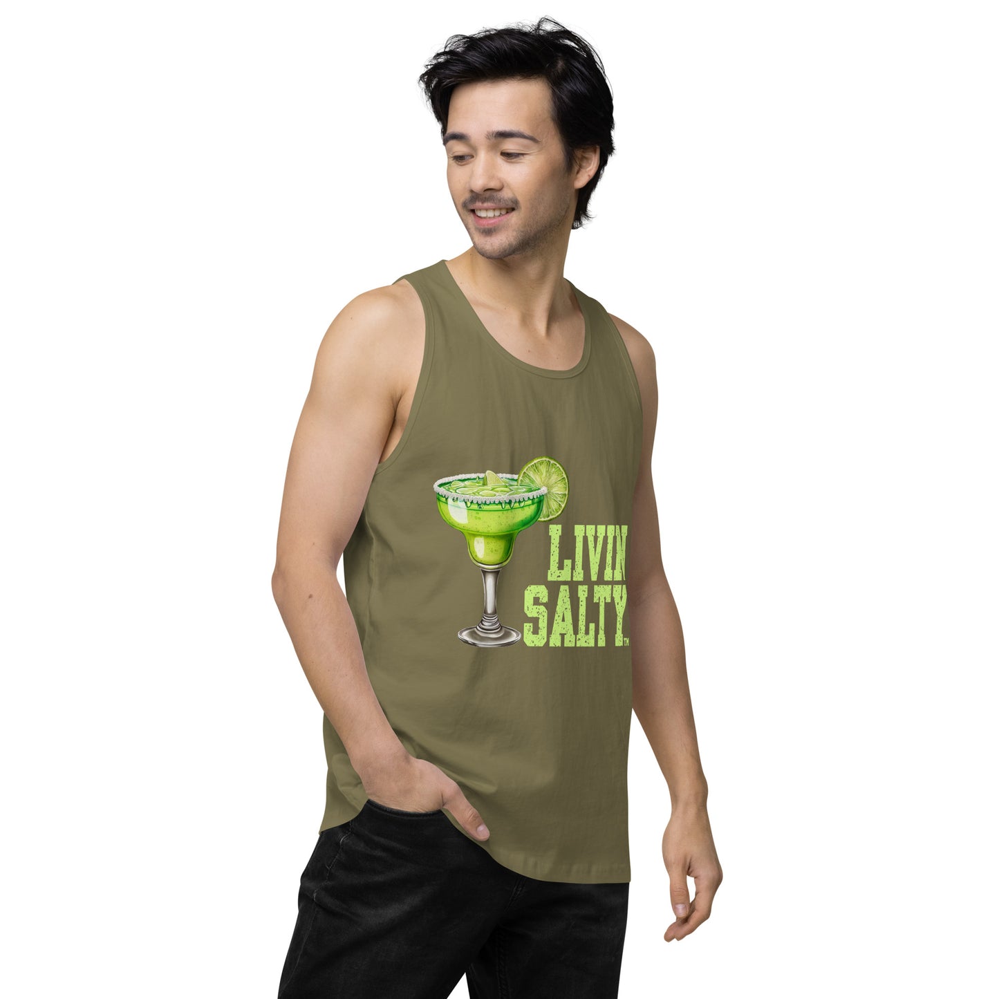 Margarita LIVIN SALTY men’s tank top