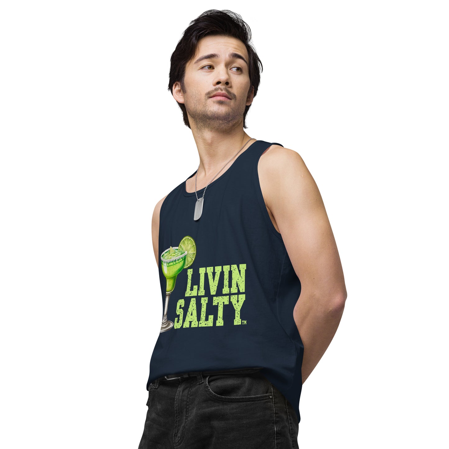 Margarita LIVIN SALTY men’s tank top