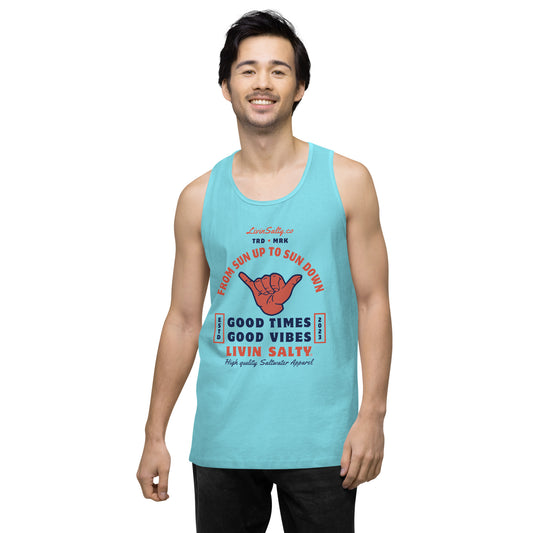 Men’s LIVIN SALTY tank top
