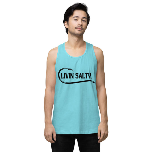 Men’s LIVIN SALTY with hook tank top