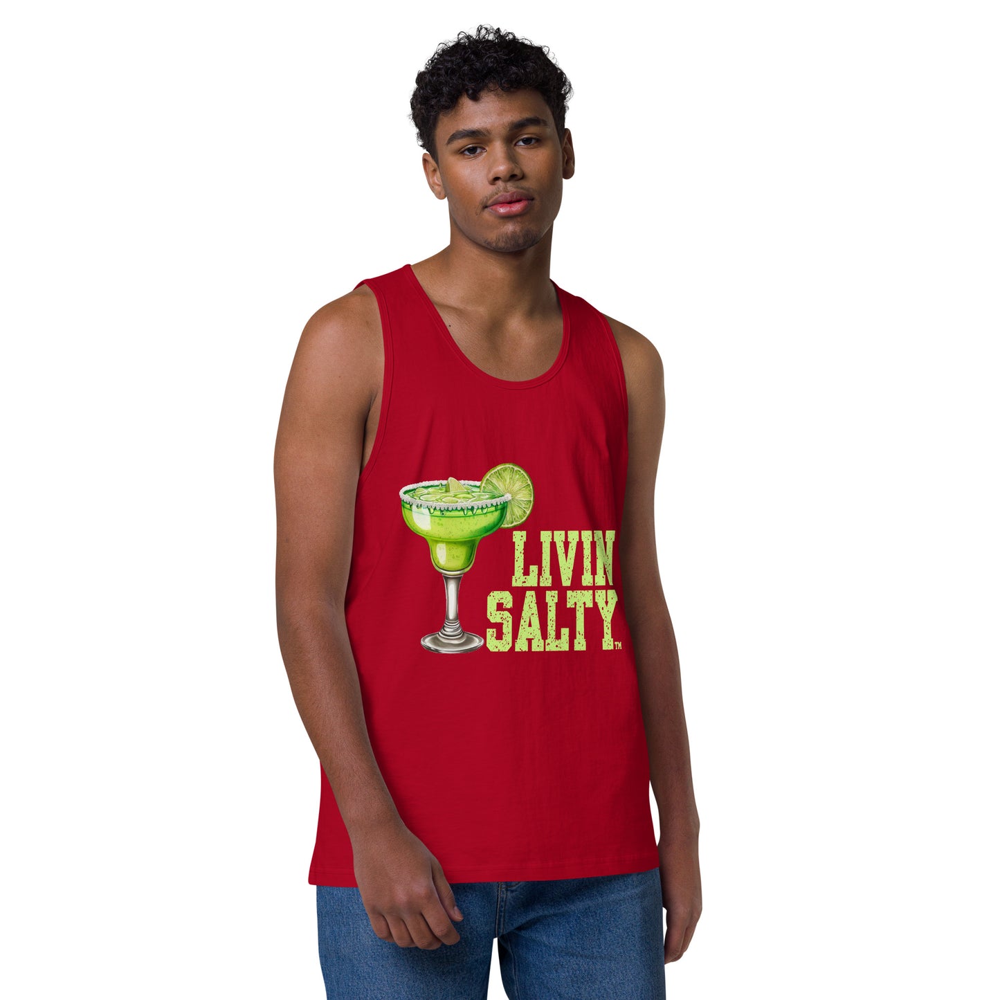 Margarita LIVIN SALTY men’s tank top