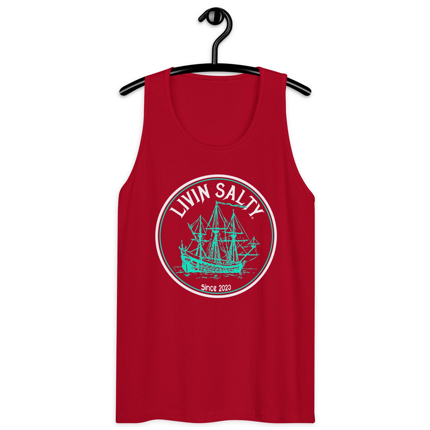 Men’s LIVIN SALTY Ship tank top