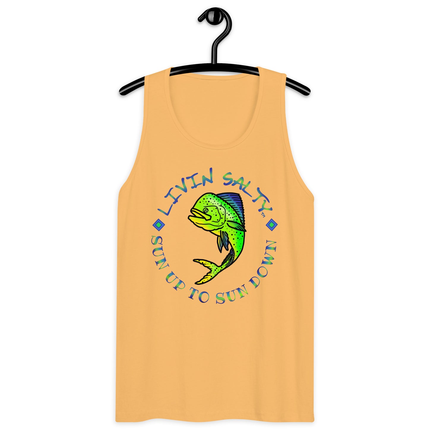 Men’s LIVIN SALTY Mahi tank top