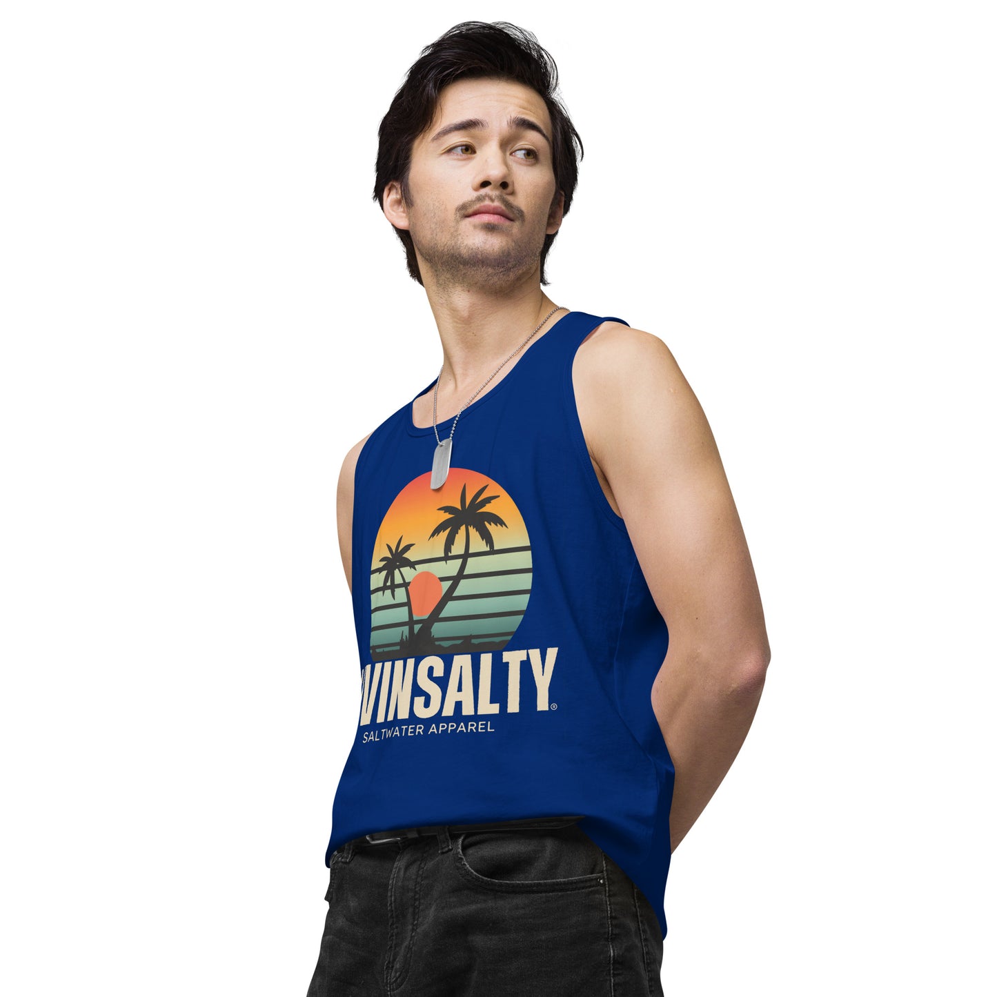 Men’s LIVIN SALTY tank top